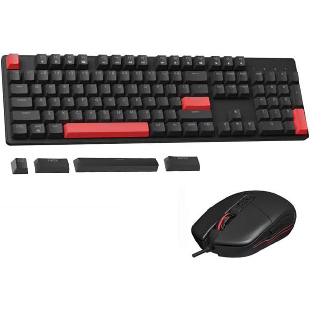 X2 QMK/VIA Custom Gaming Keyboard and Mouse Combo, Programmable 104