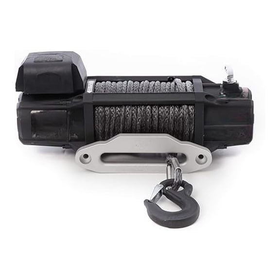 X20 Gen2 Winch | Black | Waterproof Wireless Rope | With Synthetic Rope | With Aluminum Fairlead | 10,000 Pounds Single Line Rated Line Pull | 6.6 HP Series Wound Motor | 3-Stage Planetary Gear Train