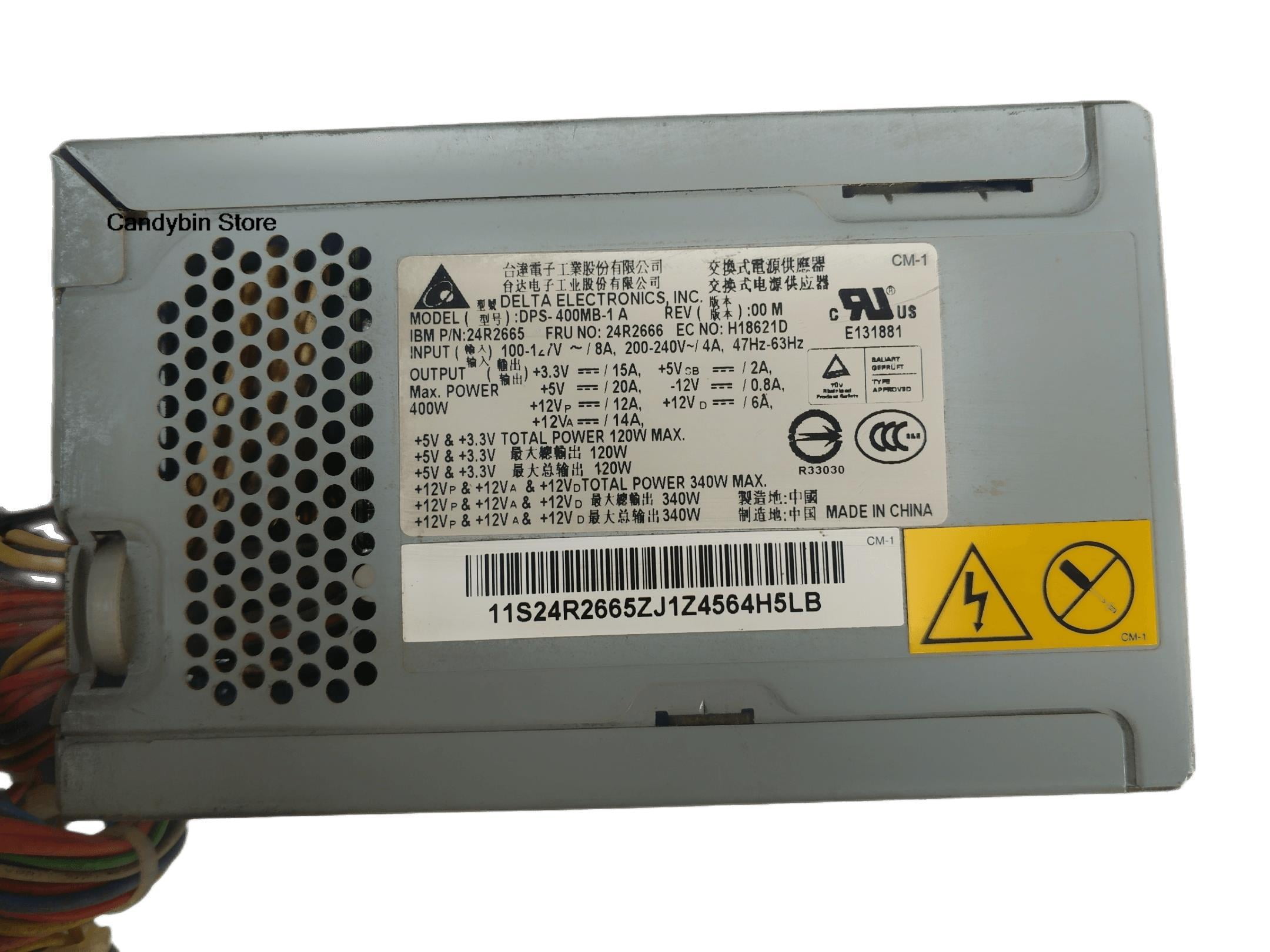 X206M server power supply DPS-400MB-1 A 24R2666 24R2665
