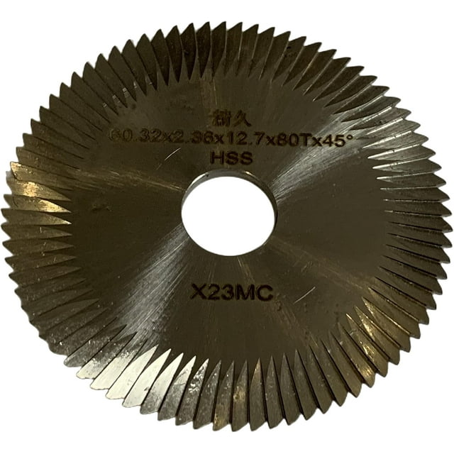 HPC Key Machine Cutter X23MC Cutting Wheel For HPC & Ilco Key Machines | HSS Replacement Cutter (Single Piece) Ilco Key Machine Parts
