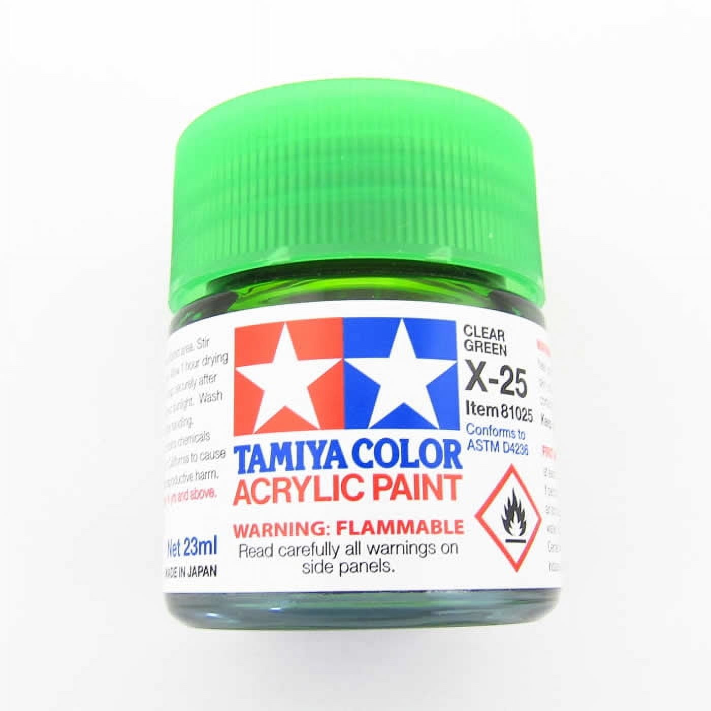 Tamiya 81528: Acrylic paint Park Green X-28 1 x 10ml (ref. X-28