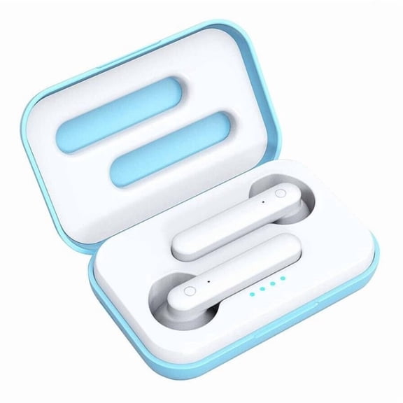 X26 TWS Bluetooth 5.0 Wireless Touch Bluetooth Earphone with Magnetic Attraction Charging Box, Support Voice Assistant & Call, Pink, Blue, White