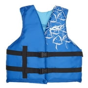 X2O Universal Youth Open-Sided Life Vest and Jacket, 50lbs - 90lbs, Blue