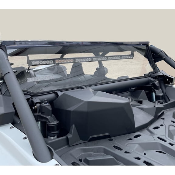 X3 Rear Window, Polycarbonate, 51 x 17 x 6 inches, compatible with Can-Am Maverick 2017-2023 Models (Clear Abrasion Resistant)