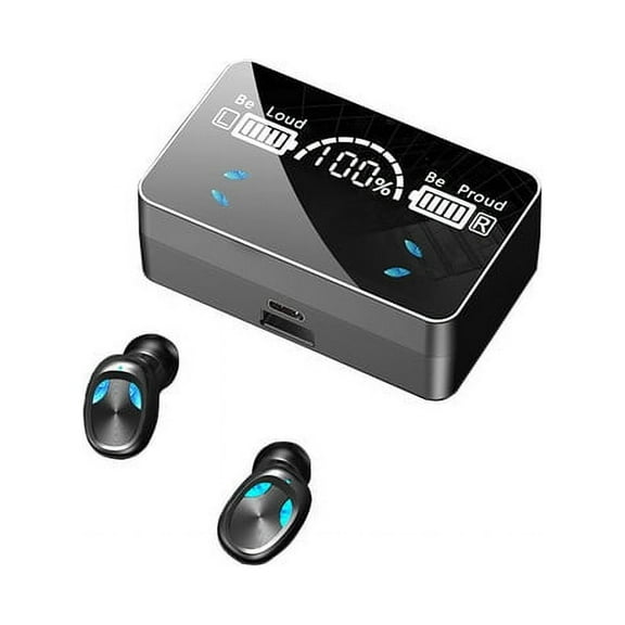 X3 TWS 5.0 Wireless Bluetoth Earphones Sport Sound Noise Cancelling Ear Buds IPX7 Waterproof LED Digital Display Large Battery