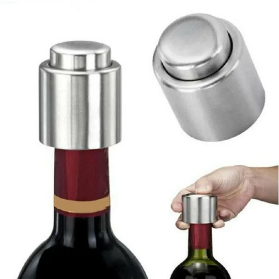 X3 Wine Bottle Stopper Plug Vacuum Seal Sealer Top Airless Saver Fresh Set Of 3