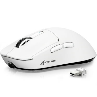 X3 Wireless Gaming Mouse, 49g Ultralight Ergonomic Computer Mouse, Tri-Mode 2.4G/USB-C/BT5.2,PAW3395 Sensor 26000 DPI, Programmable Button 200Hrs Battery, Kailh GM8.0 Switch for PC/Mac