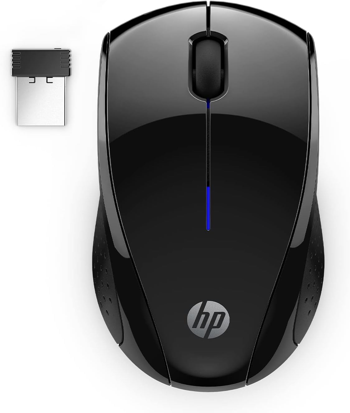 X3000 G3 Wireless Mouse - Black, 15-Month Battery, Side Grips for Control, Travel-Friendly, Blue LED, Powerful 1600 DPI Optical Sensor, Compatible with Wins PC/Laptop, Mac, Chromebook (683N7AA)