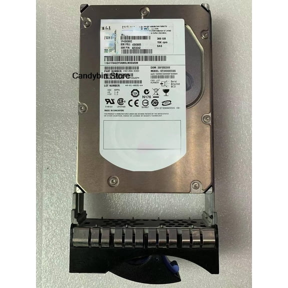 X3650 X3550 X3400 43X0802 43X0805 300G 15K SAS hard disk