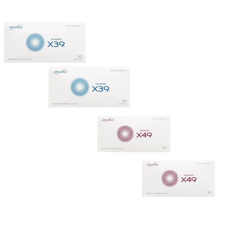X39 + X49 Patches Lifewave Stem Cell Therapy, Activate