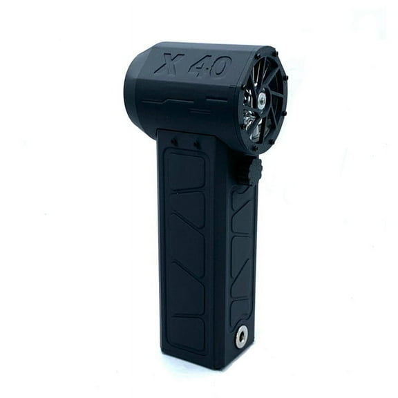 X40 Mini Turbo Violent Fan, Thrust 600g 40mm Large-Size Brushless Motor for Car Drying, Fallen Leaf Cleaning US Plug