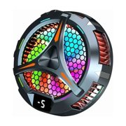 X42 Magnetic Semiconductor PUBG Game Cooler w/ RGB Colorful Light Fast Cooling Radiator for IPad Tablet Universal Cool Heat Sink