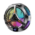 thumbnail image 1 of X42 Tablet Radiator Cooler RGB Colorful Lighting 10cm Magnetic Semiconductor Cooling Fan for, 1 of 4