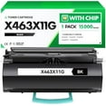 thumbnail image 1 of X463X11G Toner Cartridge Black 1-Pack High Yield with Chip Replacement for Lexmark X463X X463X11G Toner Cartridges Compatible with Lexmark X463 X463de X464 X464de X466 X466de X466dte X466dwe, 1 of 6
