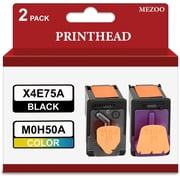 X4E75A M0H50A Print Head Combo Pack Smart Tank Plus 651 Printhead High Yield Relacement for Smart Tank 500 510 530 610 Series Smart Tank Plus 550 570 650 Series 2-Pack,Black Tri-Color