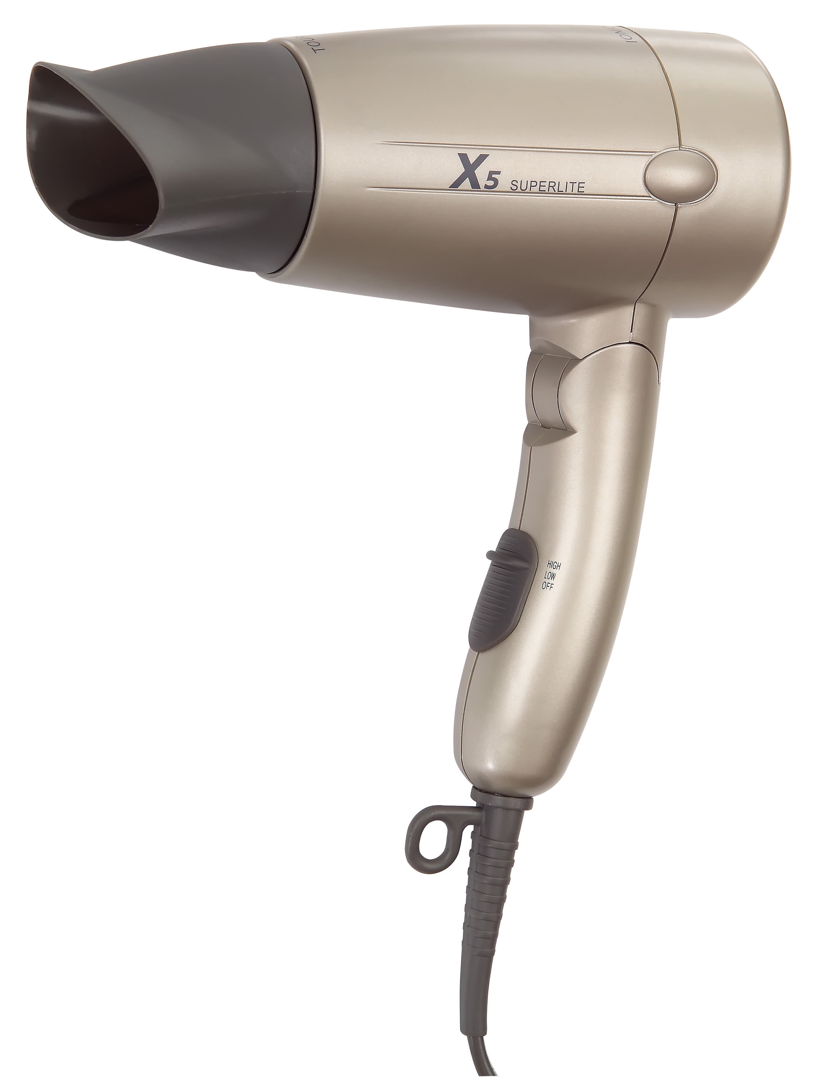 X5 Superlite Mini Travel Hair Dryer - Nano Tourmaline & Ionic