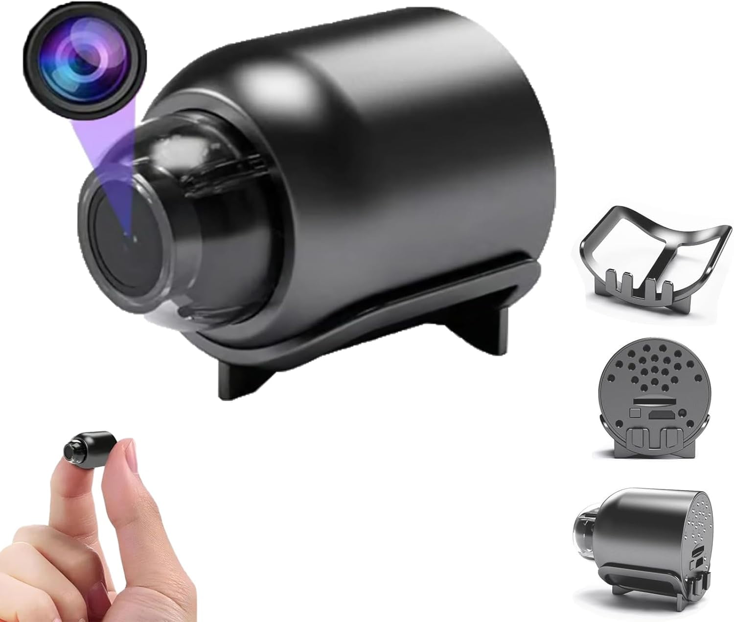 X5 Wireless Indoor Security Camera, Mini Full HD Security Camera, Home ...
