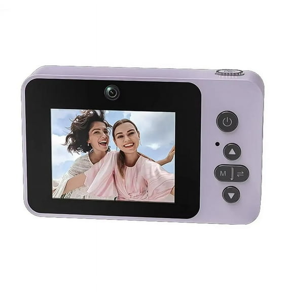 X50 Supports MP3 Music Playback Mirror Design 2.4IN Retro CCD Digital Camera 8X Zoom Video Vlog Camera Light