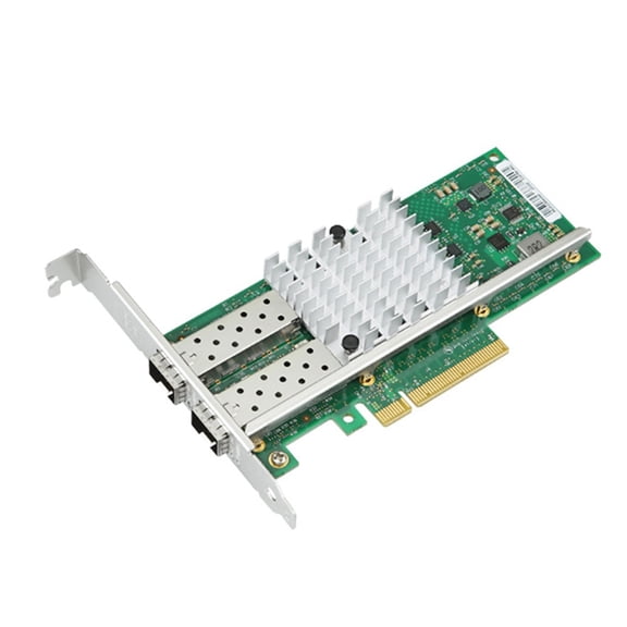 X520-DA2 82599ES 10GB Network Card Dual SFP+ Port, PCI Express X8 Fiber Server Ethernet Network Card Adapter