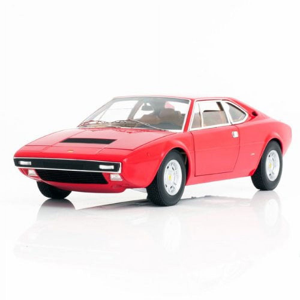 X5482 Hot Wheels Elite Ferrari Dino 308 GT 4,Red 1/18 Scale