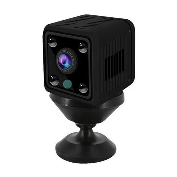 X6 Hd Camera Wireless Wifi Camera 1080P Infrared Night Vision Sports Camera Plastic Material For Home Security And Monitoring With 360 Degree Rotating Base