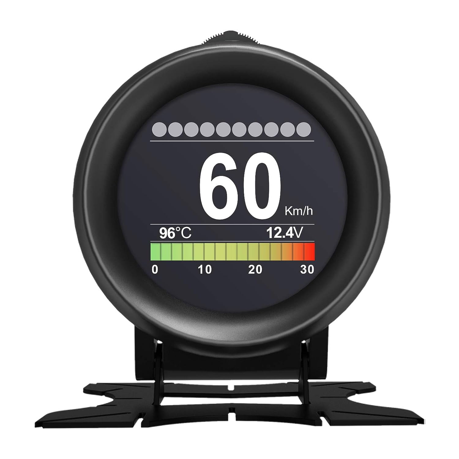 X60 Car OBD HUD MultiFunction Digital Meter Alarm Speed WaterTemp