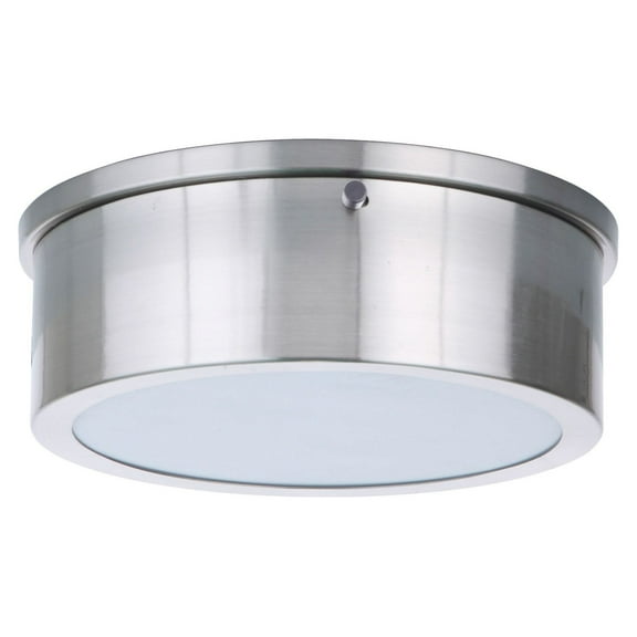 X6709-BNK-LED Craftmade Lighting Fenn - 9 Inch 10W LED Flush Mount-Brushed Polished Nickel Finish