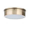 thumbnail image 1 of X6711-SB-LED Craftmade Lighting Fenn - 11 Inch 15W LED Flush Mount-Satin Brass Finish, 1 of 3