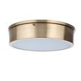 thumbnail image 1 of X6713-SB-LED Craftmade Lighting Fenn - 13 Inch 20W LED Flush Mount-Satin Brass Finish, 1 of 3