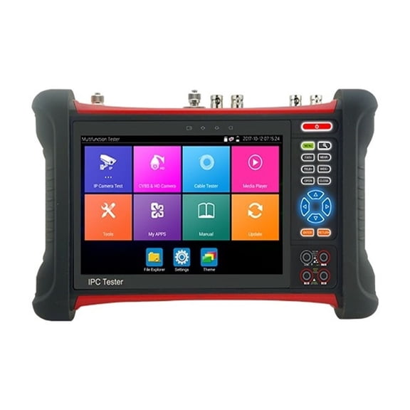 X7-MOVTADHS IP Analog Camera Tester 8MP CCTV Tester Monitor With Analog+lP+ AHD+CVI+TVI+SDI 6 In 1 Multifunction CCTV Tester