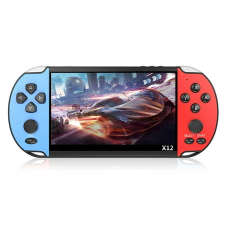 X7/X12 Plus In 10,000 Classic Games 4.3/5.1/7.1 Inch HD Screen Handheld Portable Audio Video Player