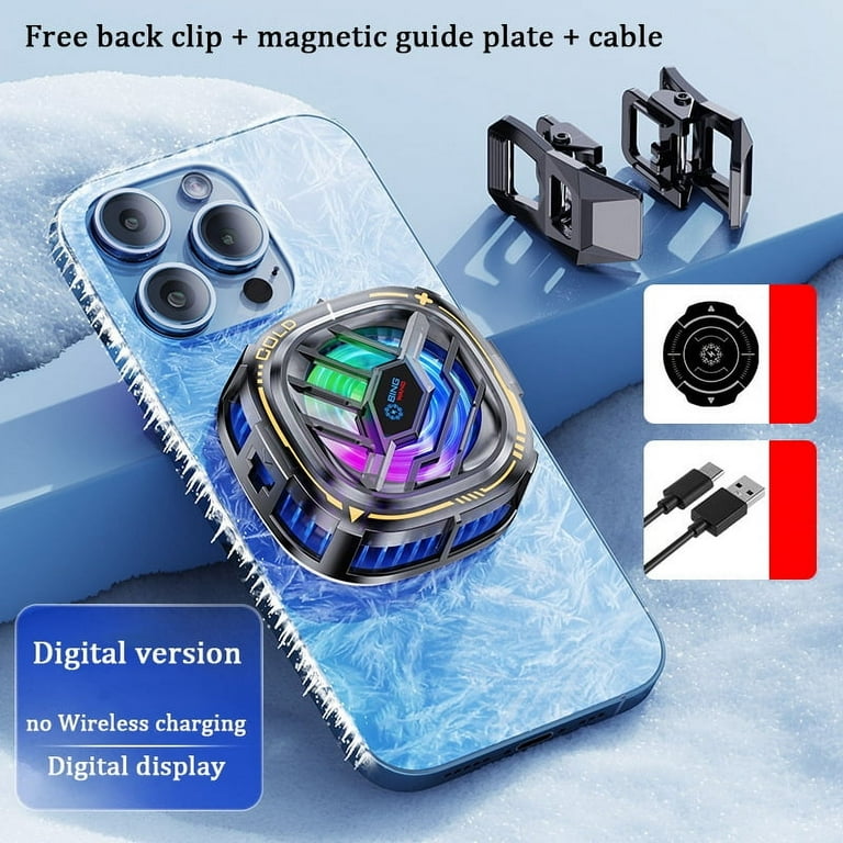 X76 phone cooler Peltier cooling fan free back clip Three speed