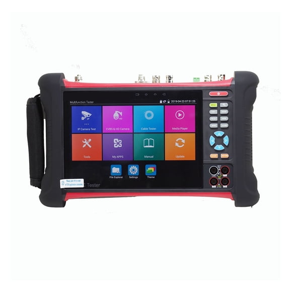X7MOVTADHS CCTV Tester Monitor 7inch Camera Tester 8mp CVI TVI AHD SDI Digital Multimeter Level Meter Test Camera Test ,Full Features Tester