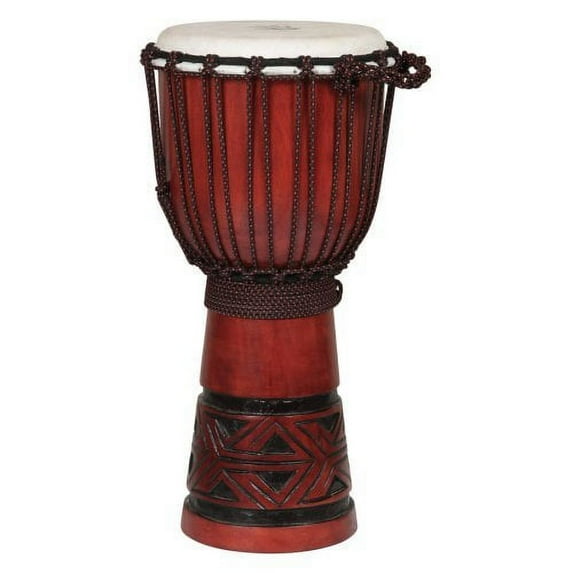 X8 Drums Celtic Labyrinth Djembe Drum 12 x 24 in.