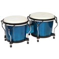 thumbnail image 1 of X8 Drums Endeavor Wood Bongos, Blue, 1 of 2