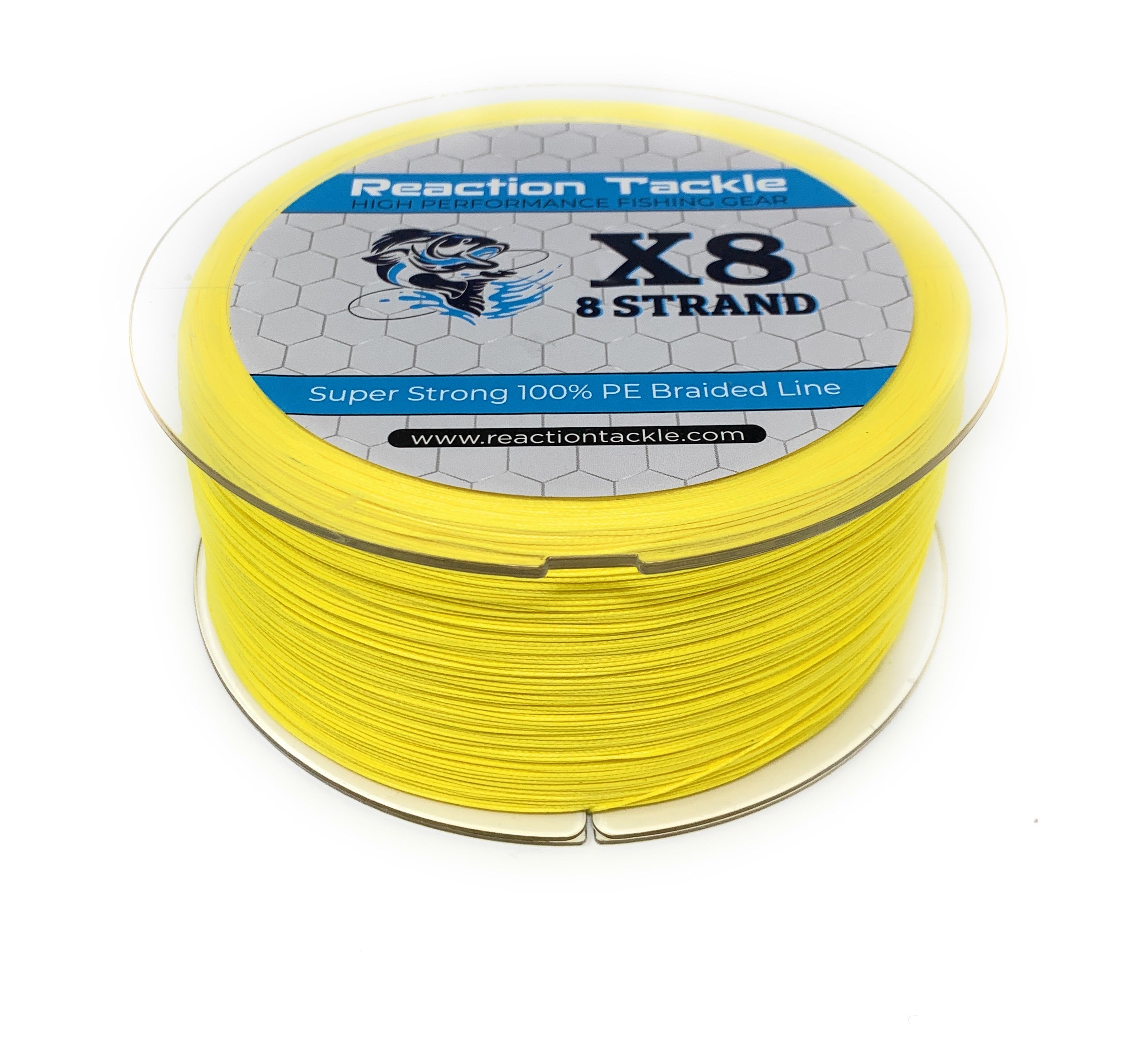 Tailored Tackle Surf Fishing Saltwater Braided Fishing Line 30Lb 500Yds Hi  Vis Yellow  4 Strand Surf Fishing Braid Line for Striped Bass, Red Drum,  Snook, Shark, Trout, Flounder 