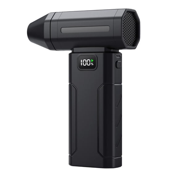 X8 Turbo Jet Fan & Electric Air Duster, Robust 150,000 RPM Brushless Motor Blower, Sturdy Resilient Cordless Cleaner for PC, Car & Camping, 6000mAh
