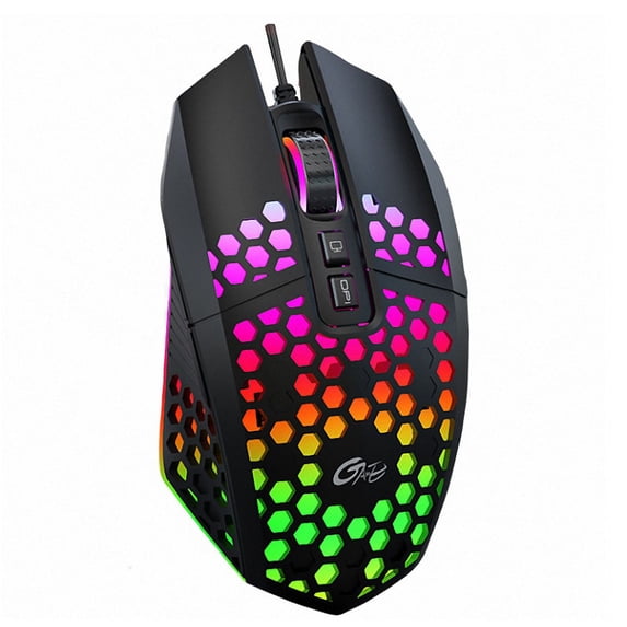 X801 Computer Wired Mouse RGB Luminous Gaming Mouse Optical Mouse
