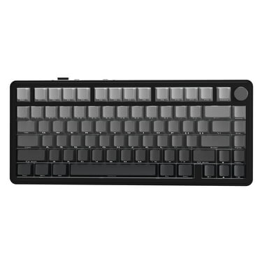 X85 Wireless Mechanical Keyboard, TKL 82 Keys Bluetooth 5.0/2.4GHz/USB-C Hot Swappable Custom Keyboard,Gasket Structure,Knob,RGB Backlit Gaming Keyboard for PC/Mac/PS4/Xbox(Black)