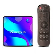 X88 Pro 10 TV Box Android 11.0 RK3318 4K 2GB+16GB with BT 2.4G/5GWiFi 100M LAN Quad-core 5V/2A/2.5A DC Media Player