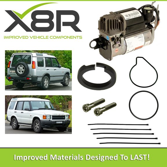 X8R REPAIR FIX KIT FOR WABCO AIR SUSPENSION COMPRESSOR PISTON RING COMPATIBLE WITH LAND ROVER DISCOVERY 2 II MODELS BETWEEN 1998-2004, PART # X8R45 / X8R0045