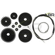 X8R VAN RIGHT GUIDE RAIL ELECTRIC SLIDING DOOR FIX KIT COMPATIBLE WITH MERCEDES VITO VIANO W639 V-CLASS, PART # X8R0277