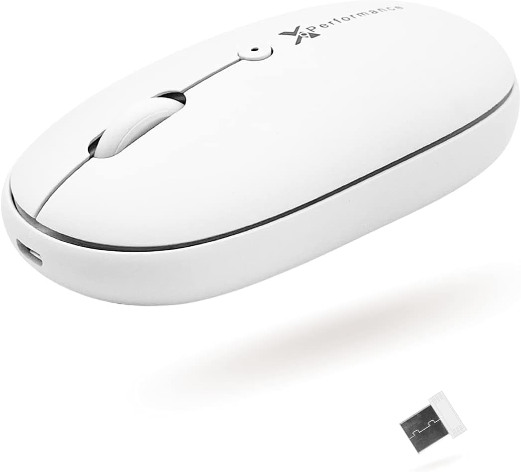 X9 2.4G Wireless Mouse - Quiet and Comfortable Computer Mouse with USB ...