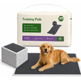 thumbnail image 1 of X9 Activated Charcoal Extra Large Puppy Pads 28 x 34 Inch, 50 Count Training Pads for Large Dogs Odor Control, Leak-Proof, Super Absorbent, 1 of 9