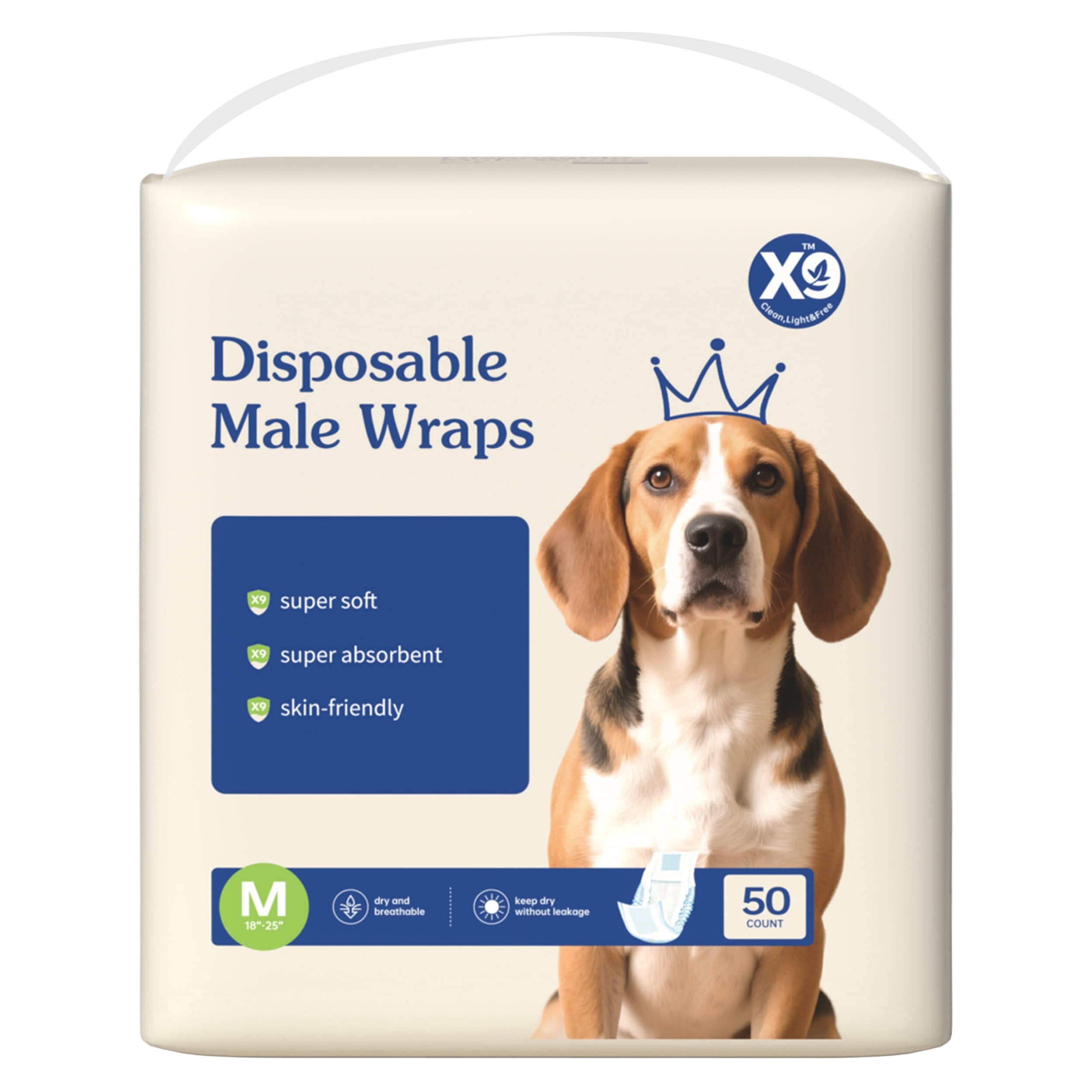 X9 Disposable Male Wraps
