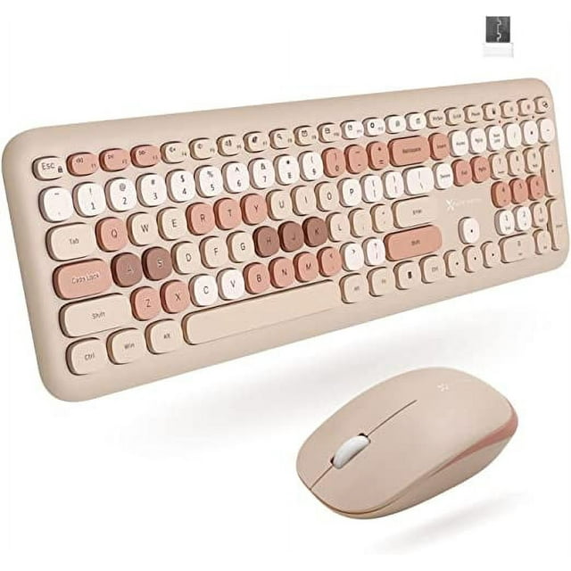 X9 Performance Colorful Keyboard and Mouse Combo - 2.4Ghz Wireless ...