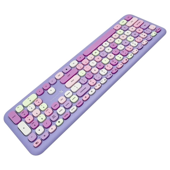 X9 Performance Colorful Keyboard and Mouse Combo for PC - PURPLE