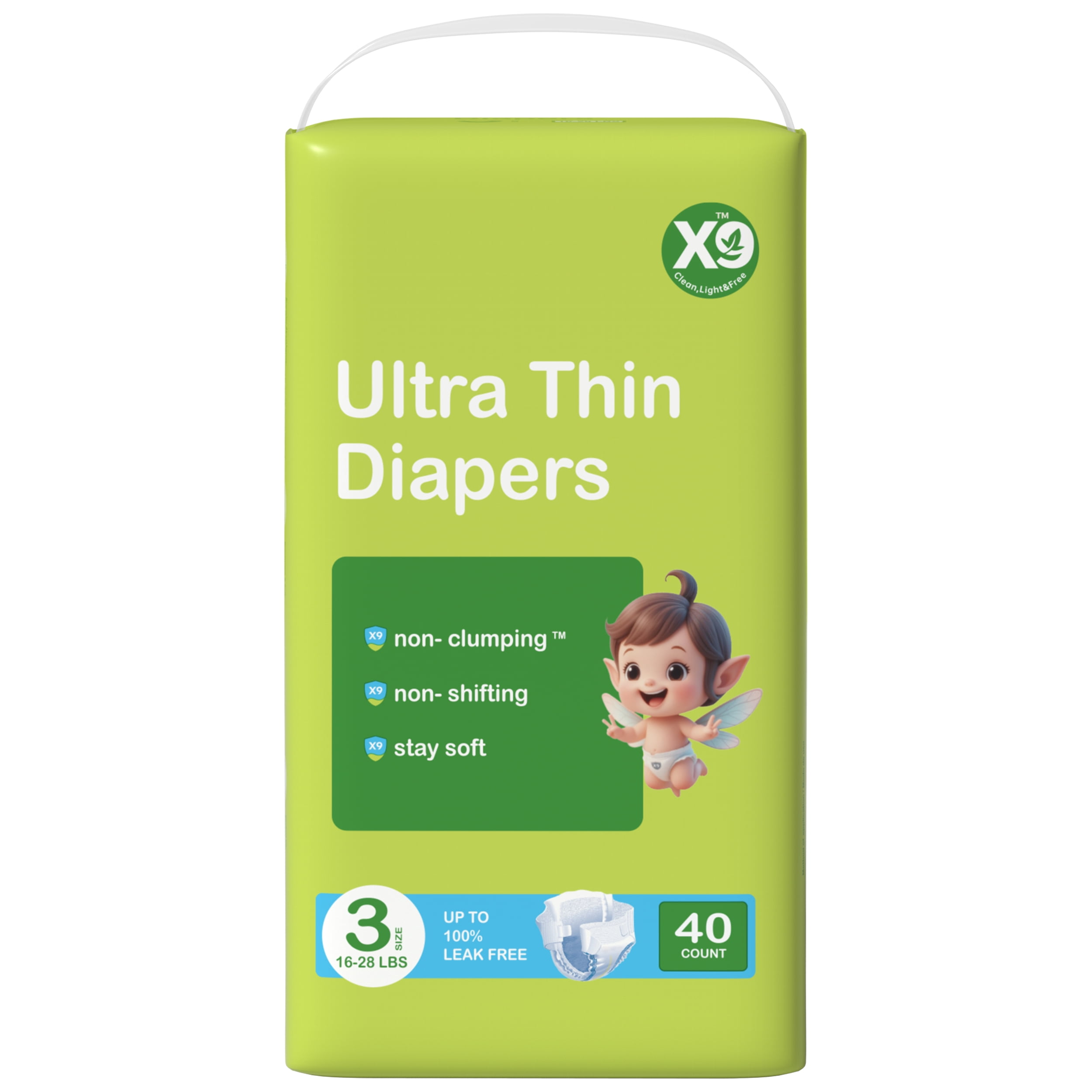 X9 Ultra Thin Diapers