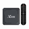 thumbnail image 1 of X98K Android TV Box, RK3528 Octa-Core, 2GB RAM 16GB ROM, Android 13, Wi-Fi 6, BT5.2, 8K Ultra HD, HDR10+, IR Remote Control, 1 of 9
