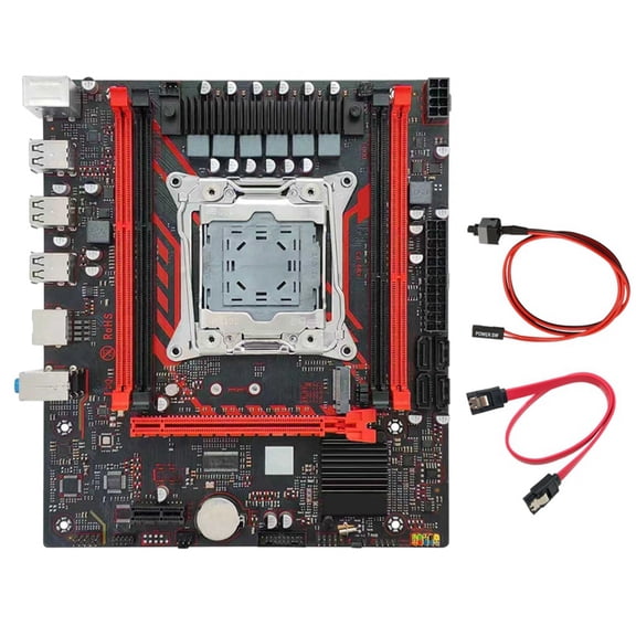 X99 DDR3 Motherboard X99 P3 LGA2011 Q57 Chipset Computer Motherboard Gigabit Ethernet with M.2 NVME/NGFF Slots